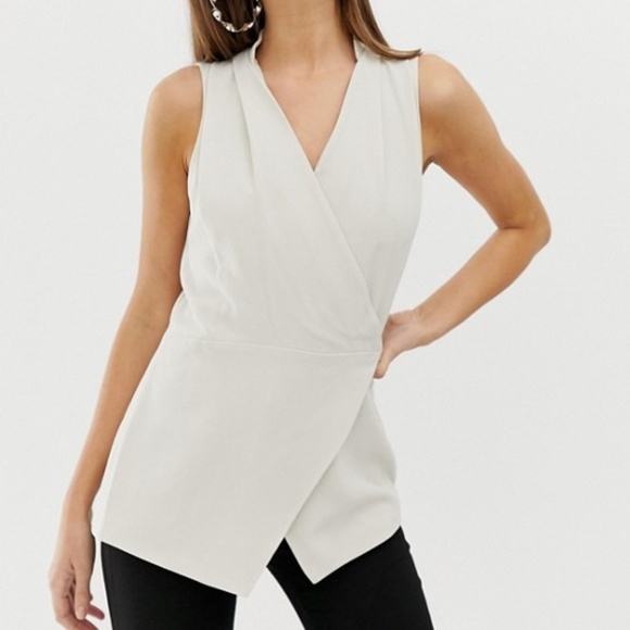 ASOS Tops - River Island blouse vest with cross front ASOS XS